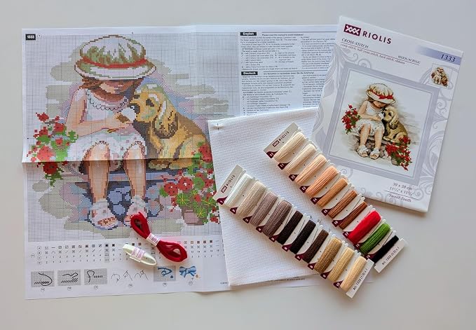 RIOLIS - Sweet Tooth 1333, Animals Cross Stitch Kits 11, Cross Stitch Kit - Image 2