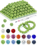 120PCS FIVEIZERO Light Green Rhinestone Beads by FIVEIZERO