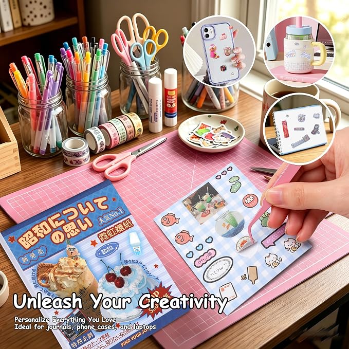 Tmtains 1000+Pcs Japanese Sticker Book - Image 5