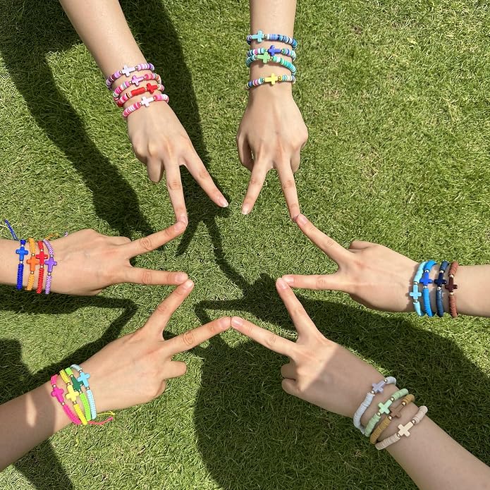 Friendship Bracelets Boho Stackable Bracelets - Image 3