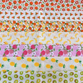Cotton Fabric DIY Making Supplies Quilting Patchwork Fabric Fat Quarter Bundles by Antetek