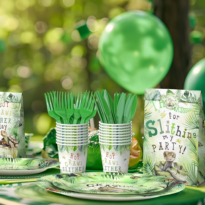 Reptile Party Decorations Set - Image 5