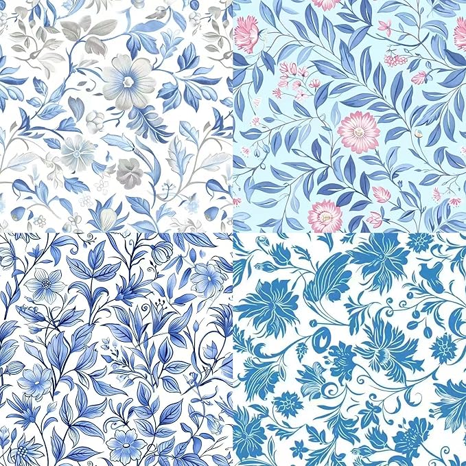 12"x12"50pcs Cotton Fabric Squares - Image 4
