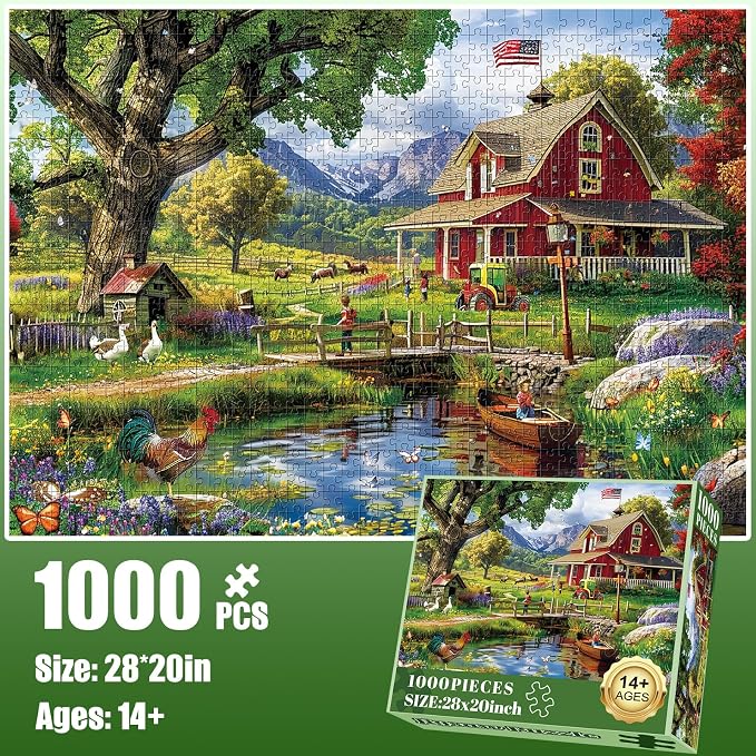 1000 Piece Puzzle for Adults - Image 2