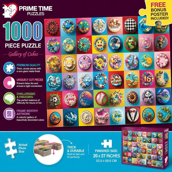 1000 Piece Jigsaw Puzzle for Adults - Image 3