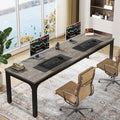 Tribesigns 78.7 Inches Extra Long Computer Desk 2 Person Desk, Double Long Desk by Unknown