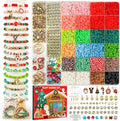 Dowsabel 6000 Pcs Christmas Clay Beads Bracelet Making Kit by Dowsabel
