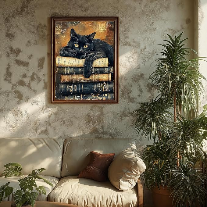 HMZephitiquc Cat Paint by Numbers Kit - Image 3