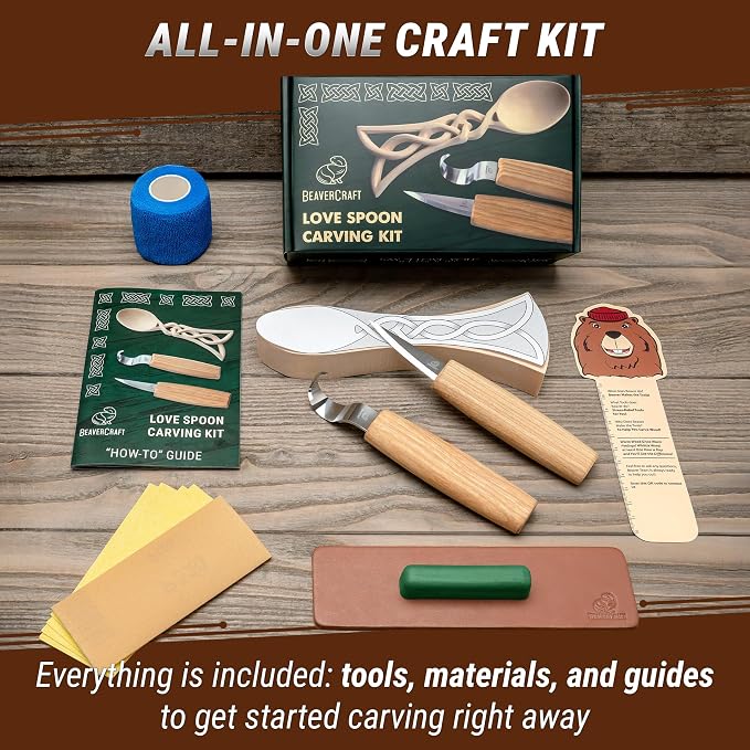BeaverCraft Wood Spoon Carving Kit - Image 3