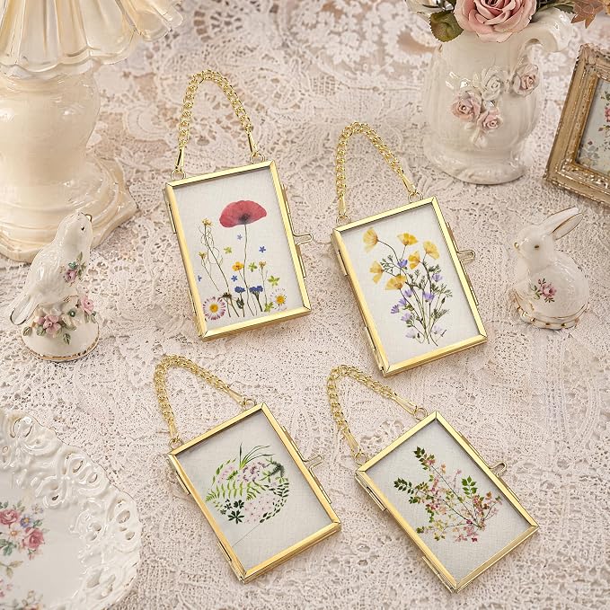 FOCHIER F 4 Pcs Pressed Flower Frame - Image 4