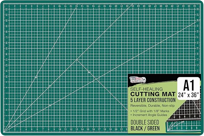 U.S. Art Supply 24" x 36" Self-Healing Cutting Mat 5-Ply by USArtSupply