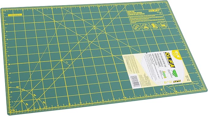OLFA Gridded Cutting Mat 12"X18" by OLFA