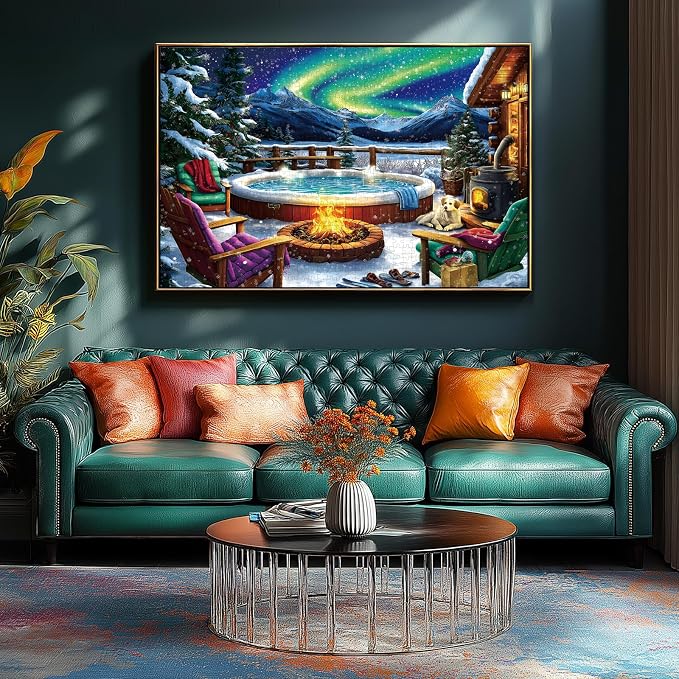 MINIWAN Northern Lights 500 Piece Puzzles - Image 4