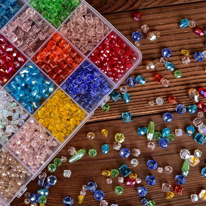 Premium Austrian Glass Beads, Mix Assorted Glass Beads - Image 7