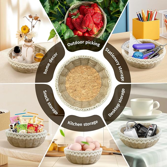 AOUXSEEM 8 Sets Basket Weaving Craft Kit - Image 5
