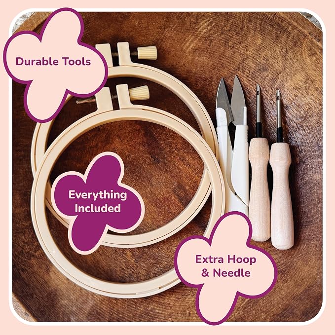 Panellomi Flower Punch Needle Kit - Image 5