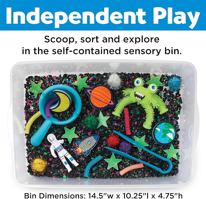 Creativity for Kids Sensory Bin: Outer Space Toys - Image 7
