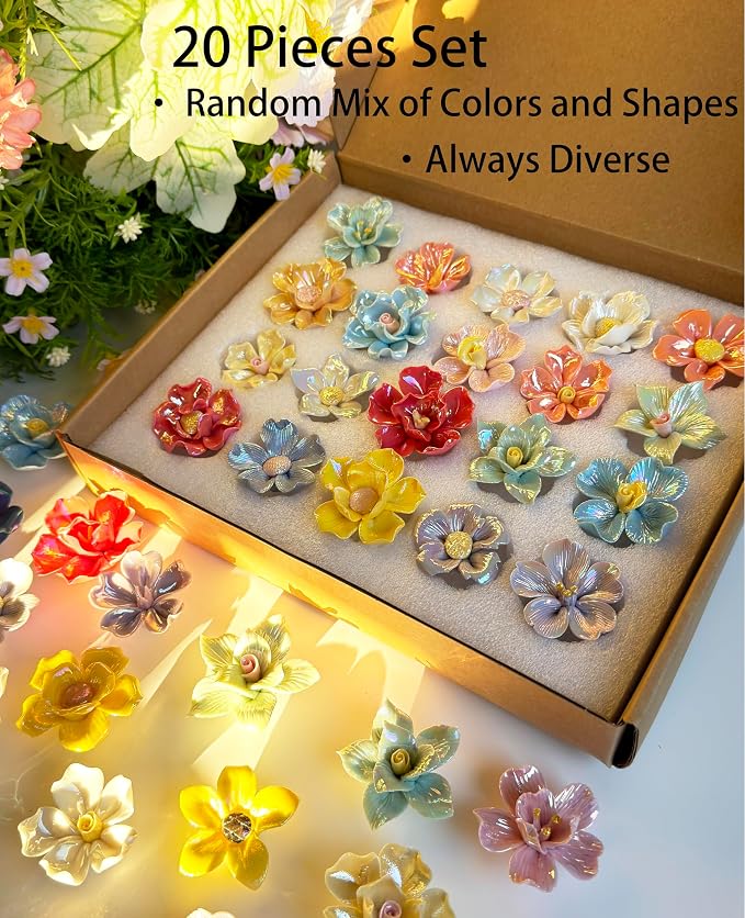 Lanyani Ceramic Flower Mosaic Tiles - Image 8
