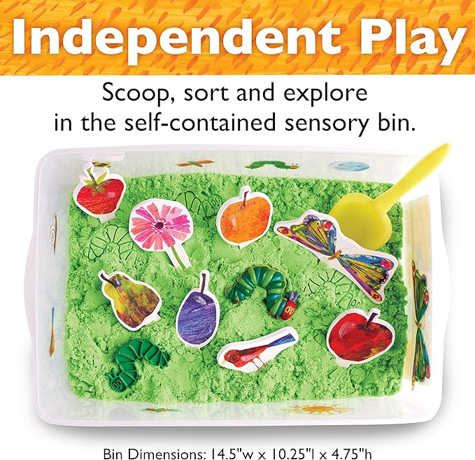 Creativity for Kids The Very Hungry Caterpillar Sensory Bin - Image 5