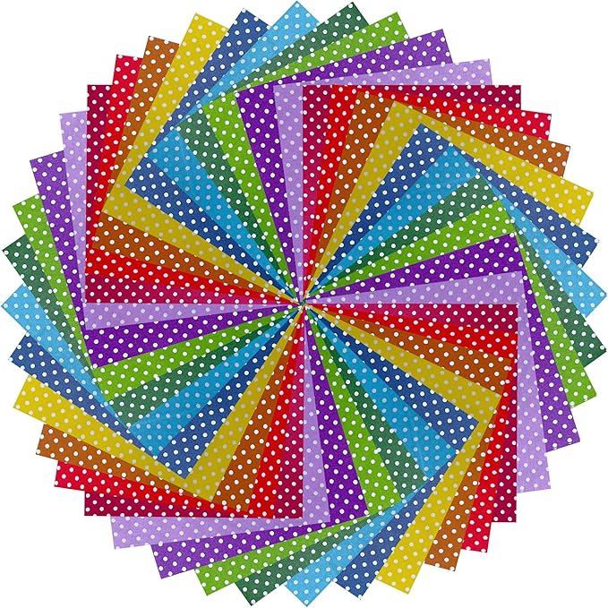 4"x4" 200pcs Cotton Fabric Squares - Image 5