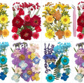 4 Packs Dried Pressed Flowers for Resin, Natural Dried Flowers for Crafts by Unknown