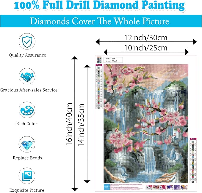 Ausanrl Plum Blossom Diamond Art Painting-Diamond Painting - Image 5
