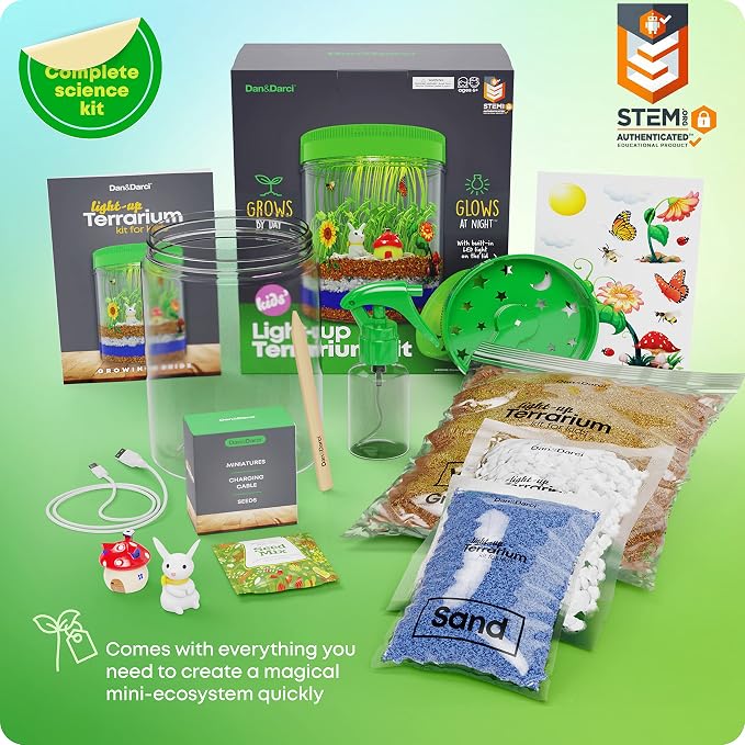 Dan&Darci Light-Up Terrarium Kit - Image 7