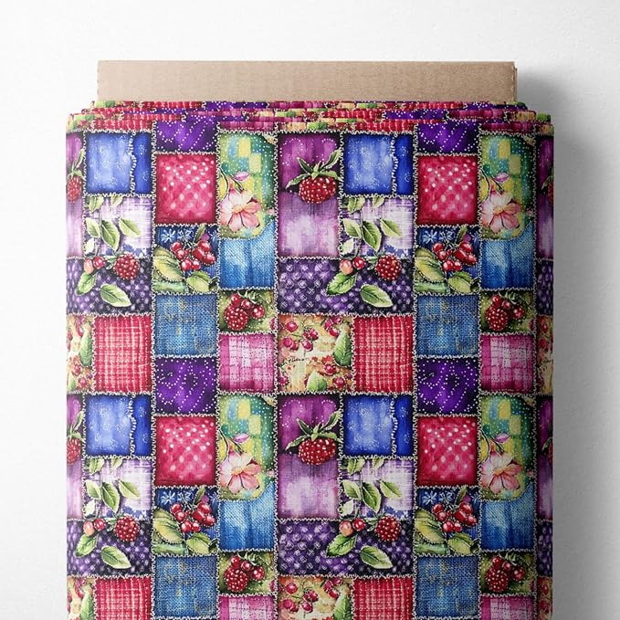 100% Cotton Fabric by the Yard – Turkish Quality Quilting & Sewing Fabric by FabricsTown