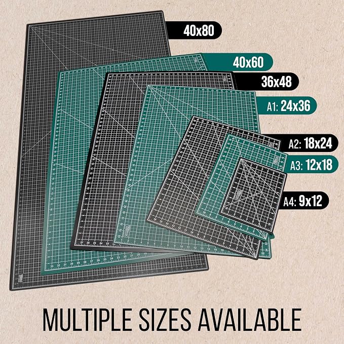 U.S. Art Supply 12" x 18" Self-Healing Cutting Mat 5-Ply - Image 5