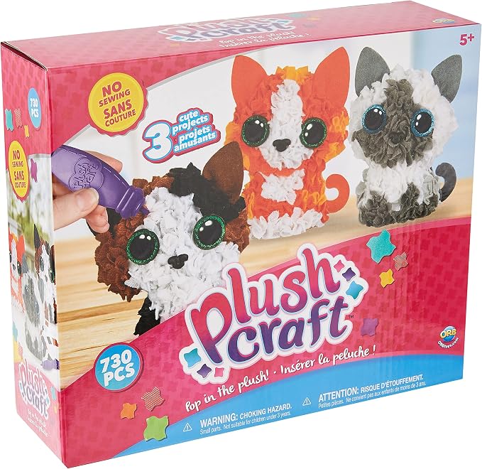 ORB Plushcraft, PlushCraft 3D Mini Kitten Club by ORB
