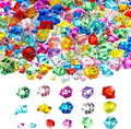 Syhood 570 Pcs 5 Sizes Multicolor Fake Acrylic Gems Crushed Ice Rocks Plastic by Syhood