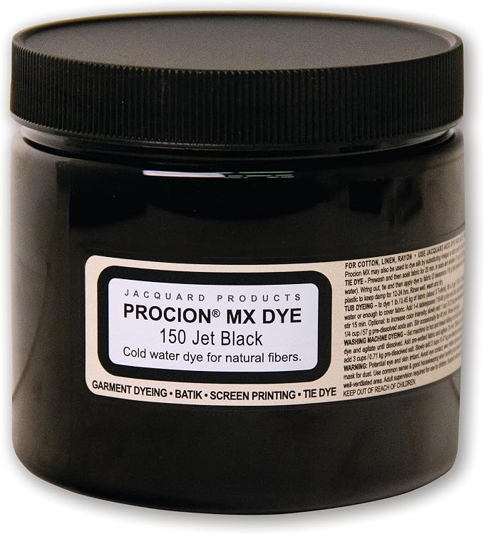 Procion Mx Dye Jet Black 8Oz by Jacquard