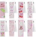 8 Pcs Bow Diamond Art Bookmarks Kit by CRASHOT