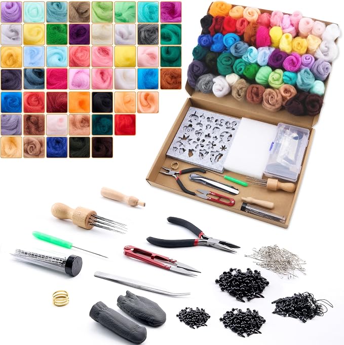 DF DUALFERV Needle Felting Kit by DF+DUALFERV