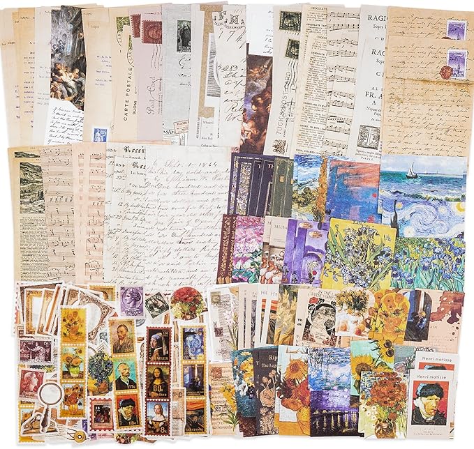 Knaid Vintage Scrapbook Supplies Pack by Knaid