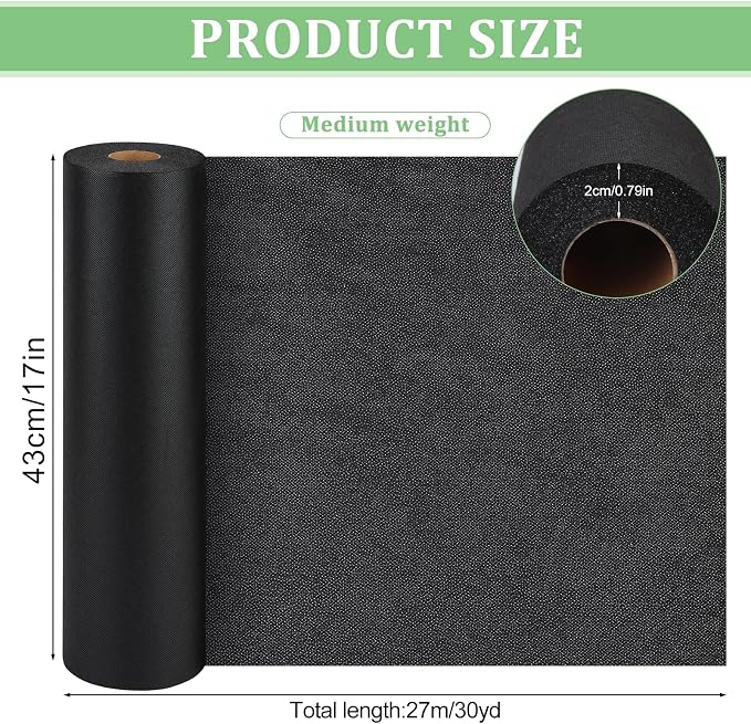 17" x 30yd Medium Weight Interfacing Fabric - Image 2