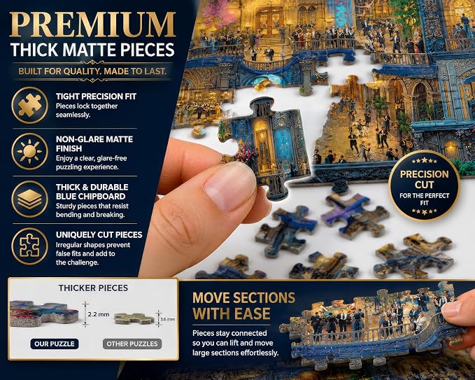 1000 Piece Jigsaw Puzzle for Adults - Image 3