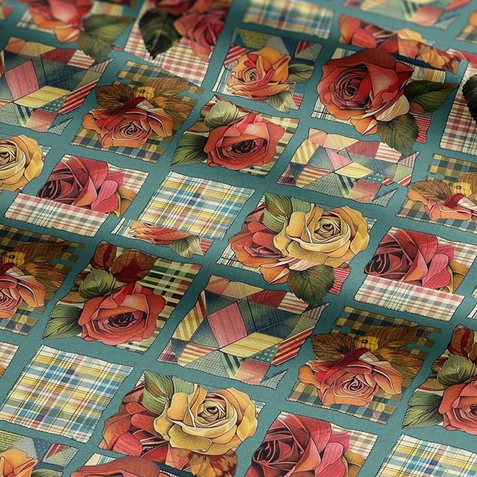 100% Cotton Fabric by the Yard – Turkish Quality Quilting & Sewing Fabric - Image 7