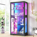 Lvifur 71” Glass Display Cabinet by LVifurSmartFurniture