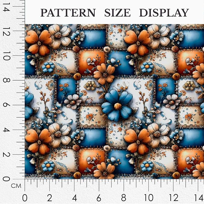 100% Cotton Fabric by the Yard – Turkish Quality Quilting & Sewing Fabric - Image 3