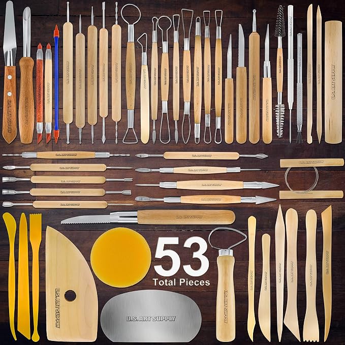 U.S. Art Supply Pottery & Clay Tools Set - Image 2