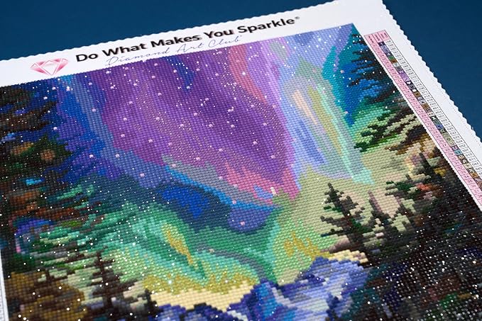 DIAMOND ART CLUB Lunar Reflections Diamond Painting Kit, Fun DIY Crafts - Image 6