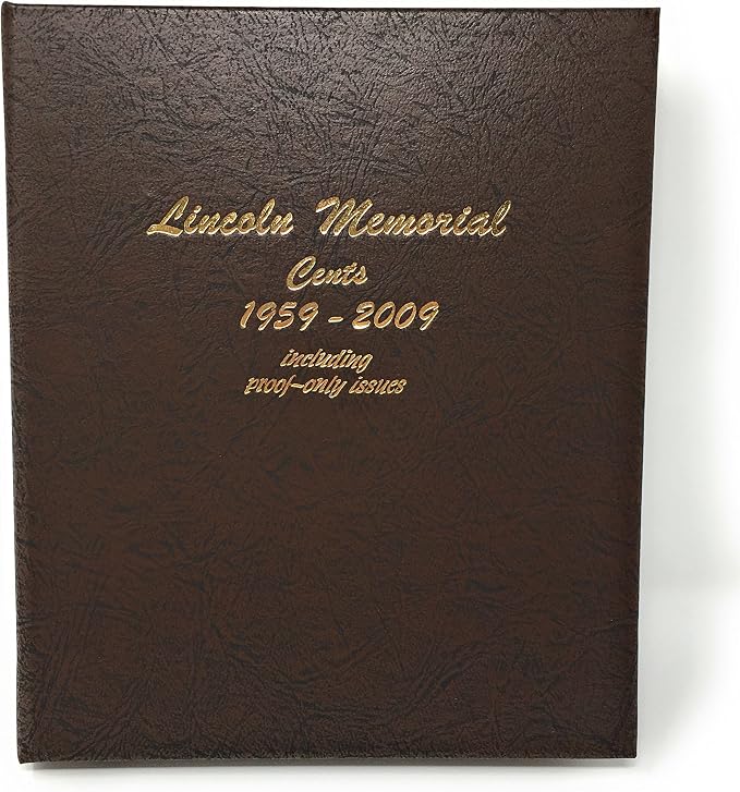 Dansco US Lincoln Memorial Cent Coin Album 1958 by Unknown