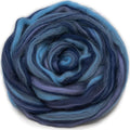 Festival Merino Wool Fiber. Colorful Combed top roving by LivingDreamsYarn