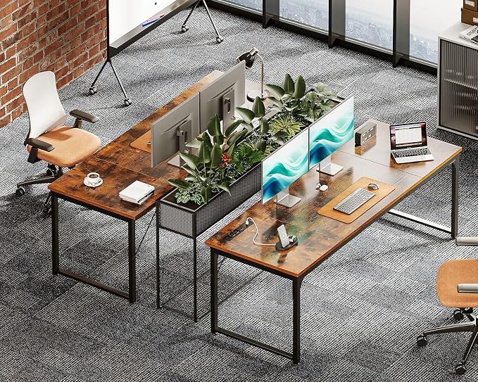 Coleshome 71 Inch Computer Desk - Image 4