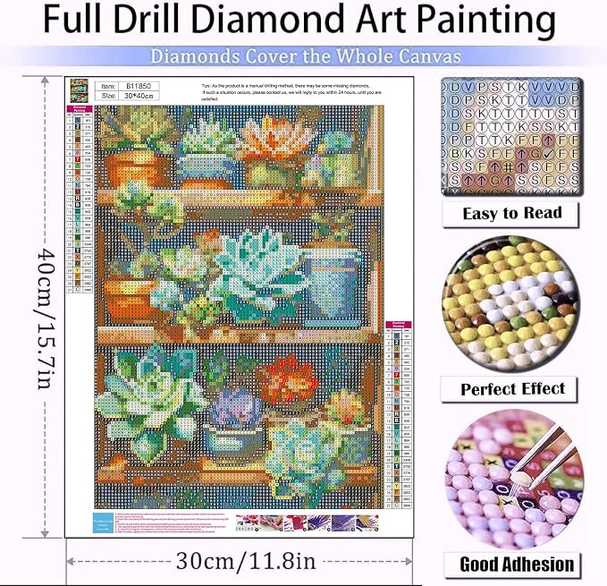 Meothan 5D Flowers Diamond Painting Kits - Image 3
