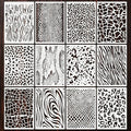 Geometric Texture Stencils for Crafts Reusable 16Pcs Stencils | DIY Art by Unknown