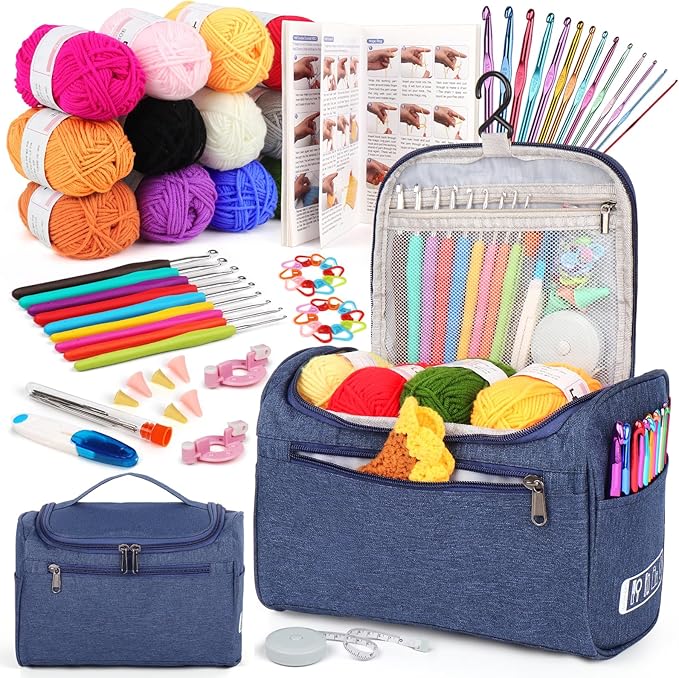 Aeelike Crochet Kit for Beginners Young and Old, First Crochet Kit for Adults by Aeelikescrochetworld