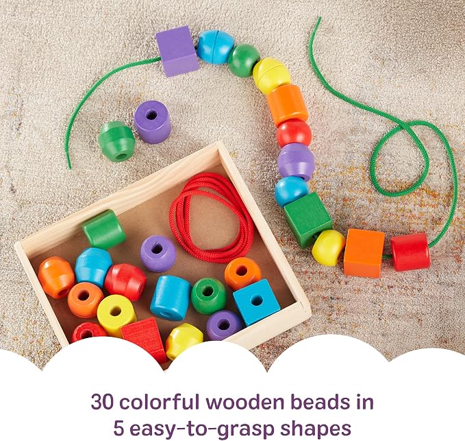Melissa & Doug Primary Lacing Beads - Image 4