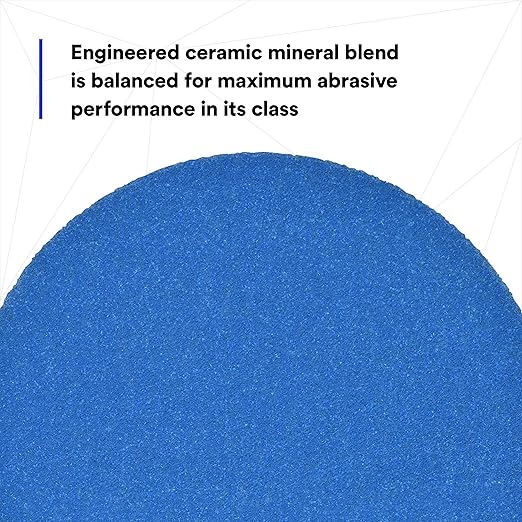 3M Stikit Blue Abrasive Disc Roll, 36268, No Hole, 5 in, 180+ Grade, Pack of 100, Automotive Sanding Discs for Coating Removal, Body Repair, Auto Sanding, Primer Sanding